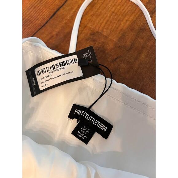 Sz 4 - NEW Pretty Little Things Halter Jumpsuit - Picture 7 of 9